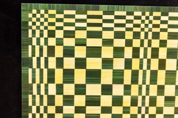 Kinetic Panel In Straw Marquetry, Contemporary Work, LS5217452A
