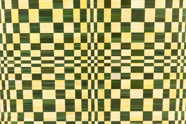 Kinetic Panel In Straw Marquetry, Contemporary Work, LS5217452A