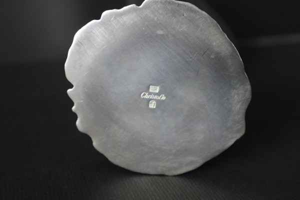 Michele Oka Doner, Vase En Bronze Argenté, Christofle