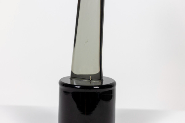 Alfredo Rossi, Smoked Glass Volute Sculpture, 1970s, LS5190271A