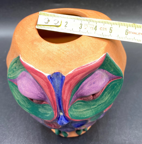 VASE CHOUETTE TERRE CUITE 