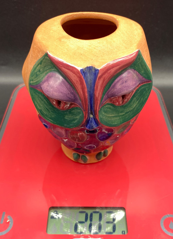 VASE CHOUETTE TERRE CUITE 