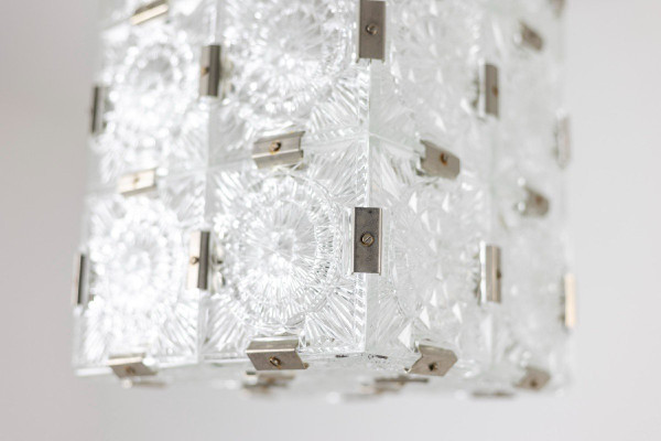 Kamenicky Senov, Pair Of Glass Lanterns, 1970s, LS5189451A