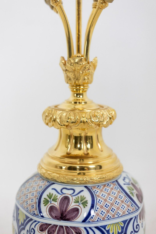 Lampada in maiolica di Delft, XIX secolo, LS4874583C