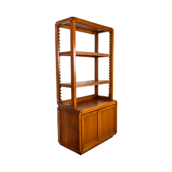 Pierre Chapo, Library-shelves In Elm, 1960s, LS51182103A