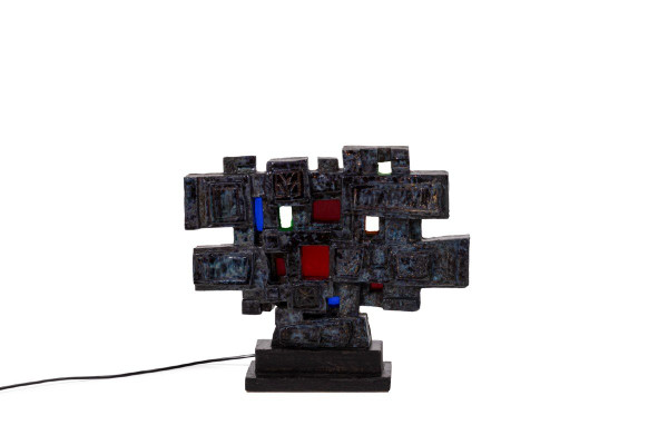 Auguste Harzic, Ceramic And Glass Sculpture, Year 1968, LS5064551A