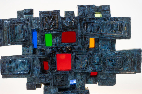 Auguste Harzic, Ceramic And Glass Sculpture, Year 1968, LS5064551A