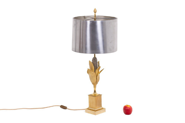 Maison Charles, Bronze Lamp, 1970s, Ls4757571