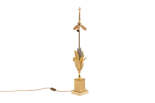Maison Charles, Bronze Lamp, 1970s, Ls4757571