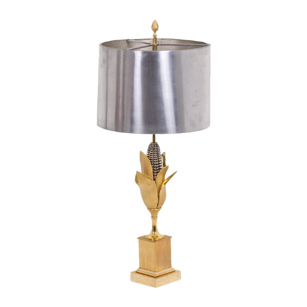 Maison Charles, Bronze Lamp, 1970s, Ls4757571