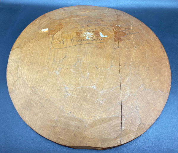 HUILE SUR BOIS PAR ROUSSEL
