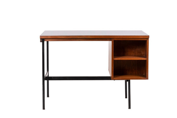 Jacques Hitier per Multiplex, scrivania “Multitable” in mogano, anni '50, LS4679151