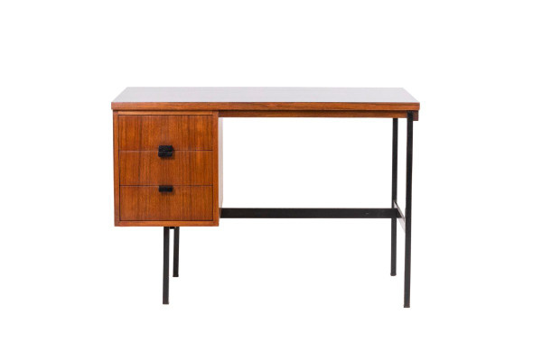 Jacques Hitier per Multiplex, scrivania “Multitable” in mogano, anni '50, LS4679151