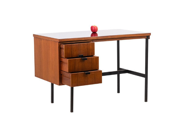 Jacques Hitier per Multiplex, scrivania “Multitable” in mogano, anni '50, LS4679151