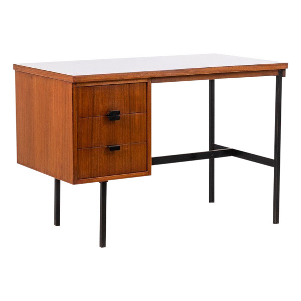 Jacques Hitier per Multiplex, scrivania “Multitable” in mogano, anni '50, LS4679151