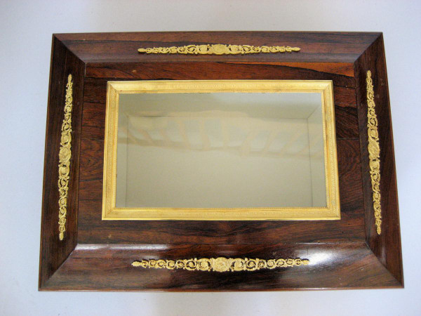 Napoleon III Rosewood And Gilded Bronze Wedding Set