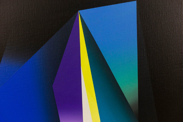 Arthur Dorval, Painting “Geometric hatching, 2020, LS47831251