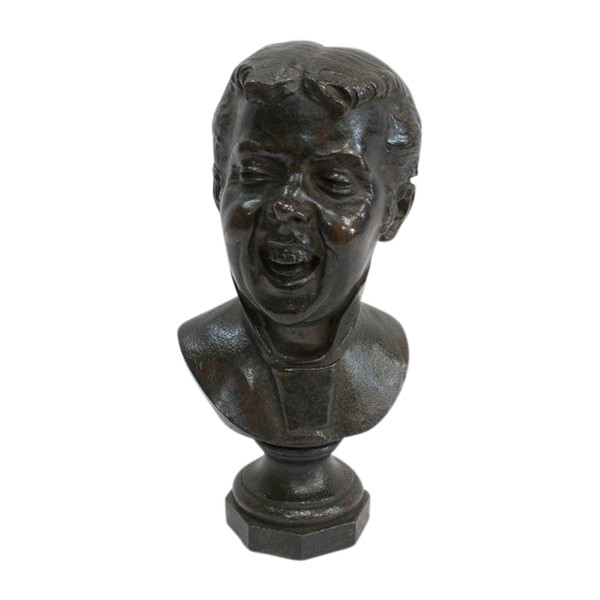 Bronzo "Le fou rire" - Inizio XX secolo