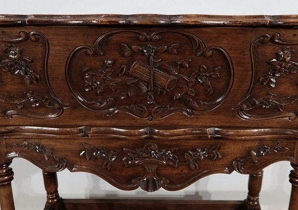 Impastatoio provenzale in noce massiccio - Fine XIX secolo