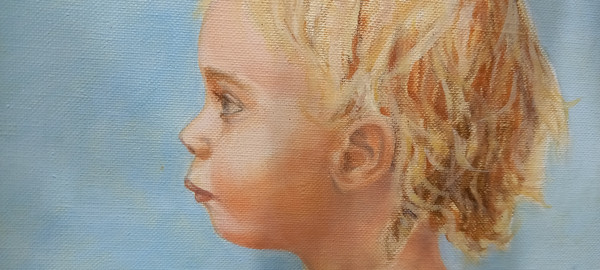 Oil on canvas /Childhood