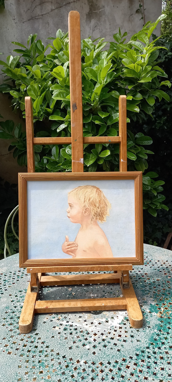 Oil on canvas /Childhood
