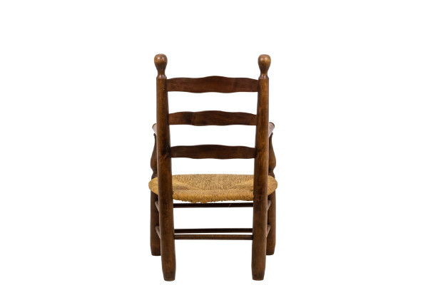 Coppia di poltrone in faggio naturale, anni '50 - Ls4544331