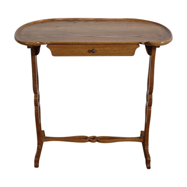 Table de Service volante, in solid Oak - 1900
