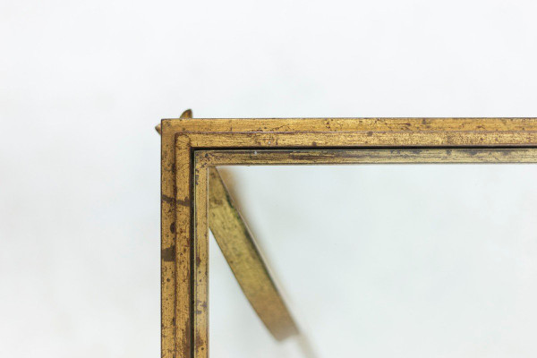 Maison Ramsay, Gilt Iron Coffee Table, 1950s - LS4488781