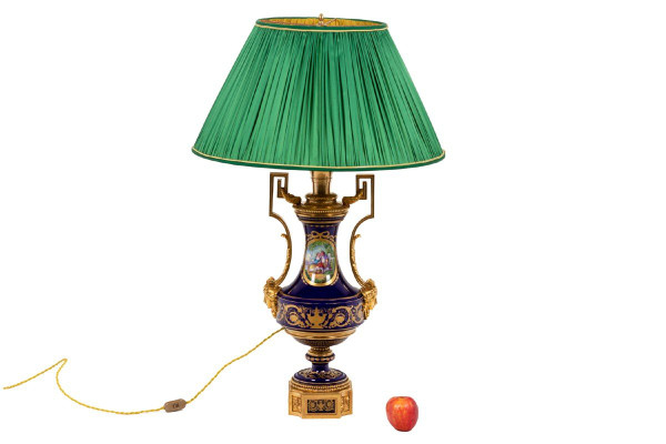 Lampada in porcellana di Sèvres, 1880 circa - Ls4375706
