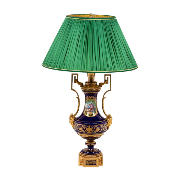 Lampada in porcellana di Sèvres, 1880 circa - Ls4375706