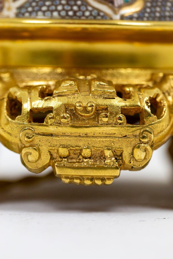 Paire De Lampes En Faïence De Satsuma, Circa 1880 - Ls43591064