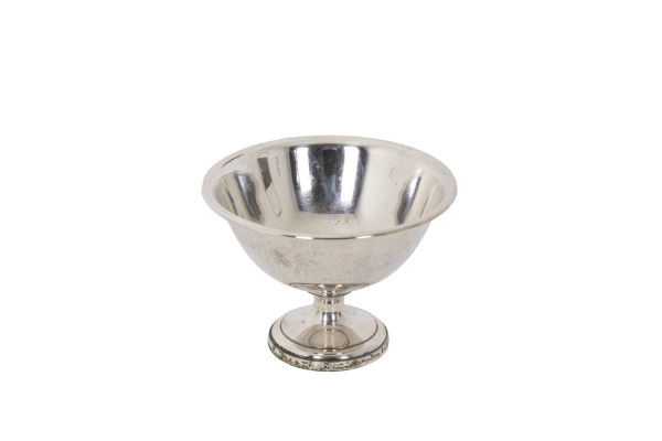 Drei Tassen aus silbernem Metall, Zeitraum 1950 – Ls4347181