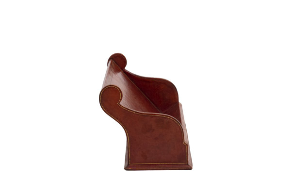 Briefhalter aus Leder, 20. Jahrhundert – Op521201