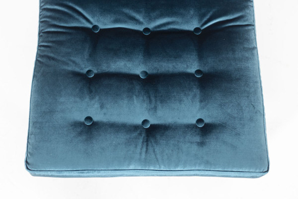 Danish France & Son Fireside Chair In Rosewood And Blue Velvet, 1962 - LS3705B1511
