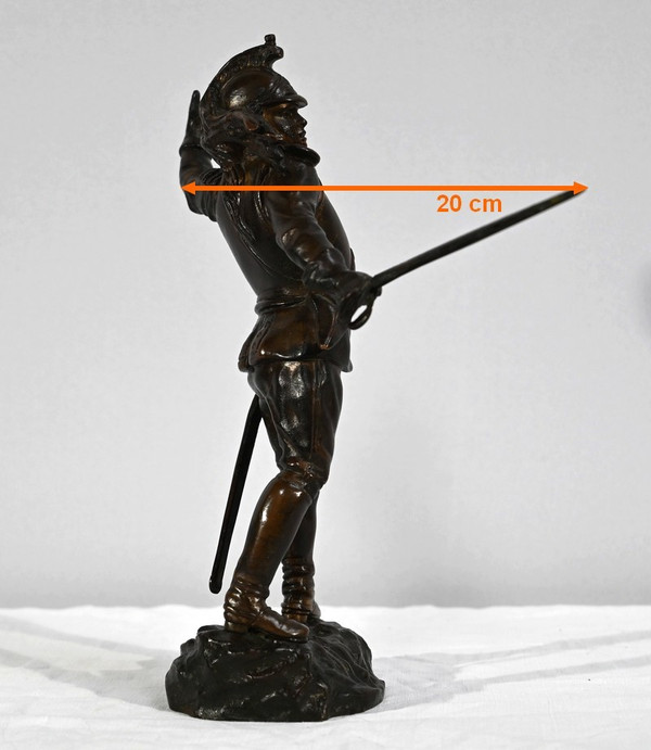 Bronzo "Il drago", firmato G.Omerth - Inizio XX secolo