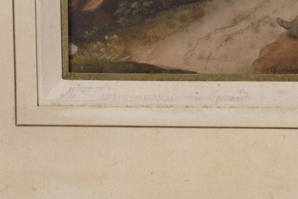 Gouache On Paper, Pastoral Scene, Circa 1880 - OP152101