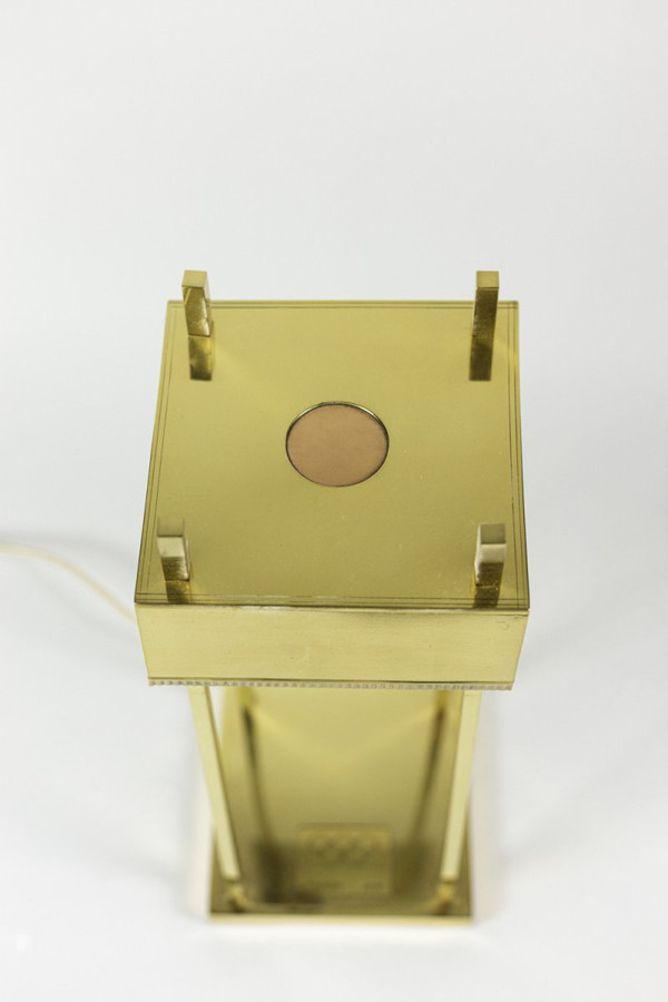 Gilded Brass And Copper Lamp, 1936 Olympic Games - Ls4138701
