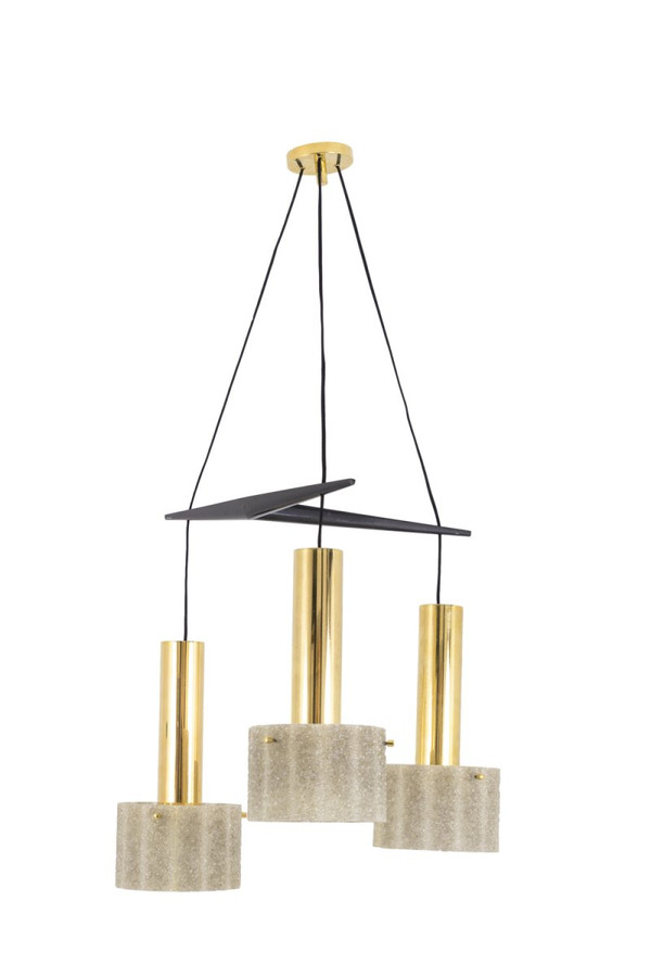 Suspension In Granite Resin And Golden Brass, 1950s - Ls4088391