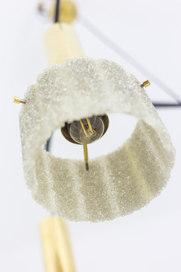 Suspension In Granite Resin And Golden Brass, 1950s - Ls4088391