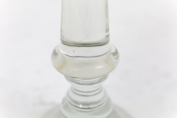 Pair Of Large Crystal Candlesticks, Louis-philippe period - Ls4096181