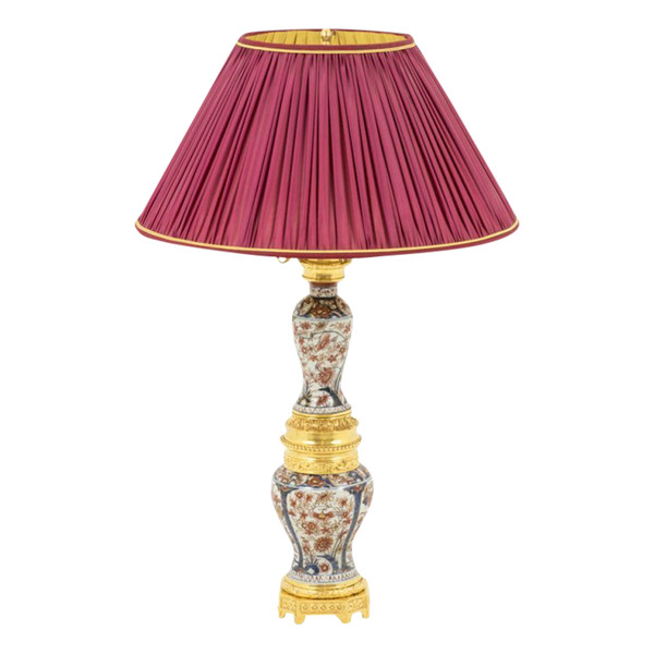 Large Imari Porcelain And Gilt Bronze Lamp, Circa 1880 - Ls36091021