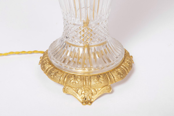 Crystal And Gilt Bronze Lamp, 1950 - LS2746421