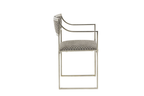 Willy Rizzo, Fauteuil En Métal Chromé, Années 1970 - LS40651071