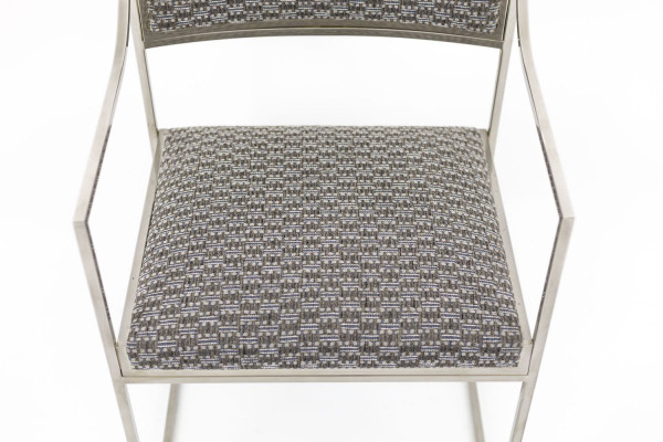 Willy Rizzo, Fauteuil En Métal Chromé, Années 1970 - LS40651071