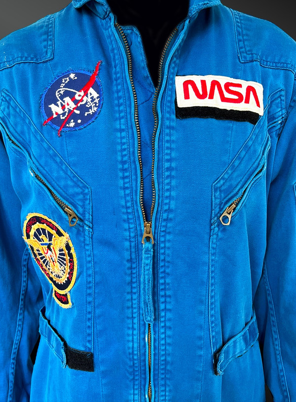 TUTA DA ASTRONAUTA DELLA NASA Precedentemente di proprietà dell'astronauta americano James F. Buchli