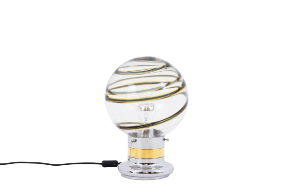 Toni Zuccheri, Lampada in vetro di Murano, anni '70 - LS4084461