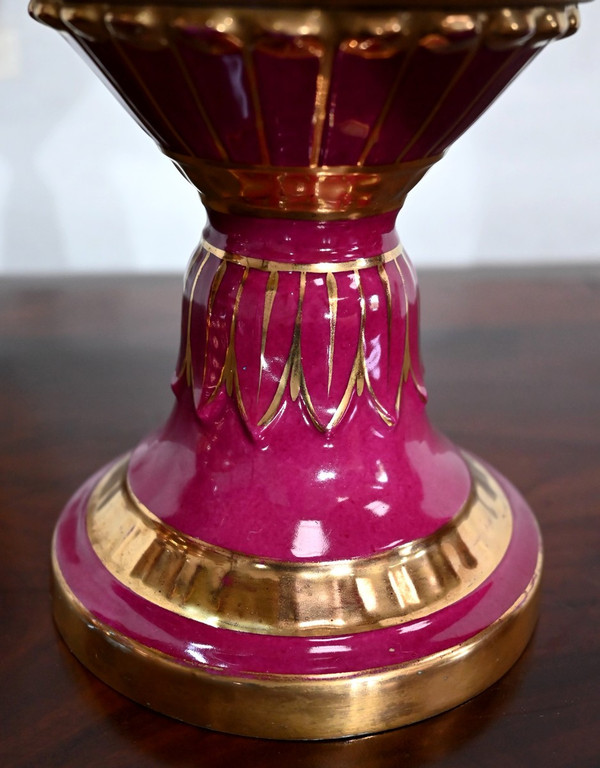 Pair of Paris Porcelain Vases - Early 20th Century
