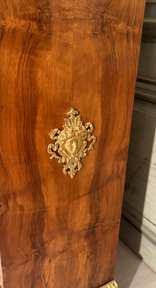 Vitrine En Marqueterie De Style Louis XIV Vers 1870