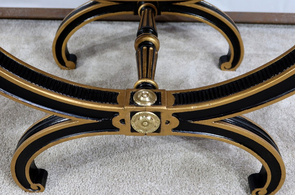 Curule stool, Napoleon III period – Mid-19th century