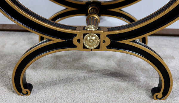 Curule stool, Napoleon III period – Mid-19th century